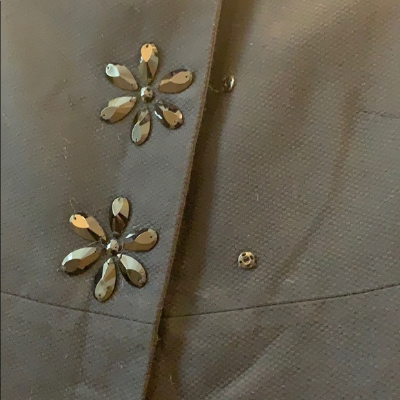 Tibi black swing coat, size xsmall - Picture 6 of 8